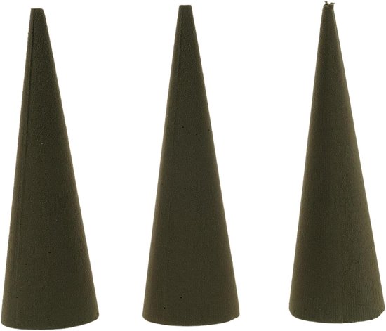 3 Stuks bloemist schuimblokken schuim voor bloemen schuim voor bloemstukken bloemenrangschuim steekschuim blokken vers bloemenschuim Green