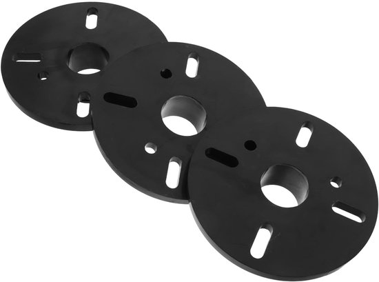 3 Stuks Delige Tweeter Horn Adapter Schroefdraad Lichtgewicht Kunststof Speaker Treble Head Converter met Multihole Design voor Podiumgeluidssystemen Muziekinstrumenten