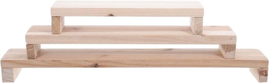 3 Stuks Houten Handsteun voor Tekenen Handsteun Brug voor Fijne Details Sketchen Schilderen Inclusief