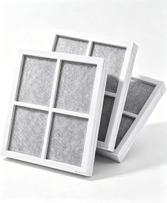 3 stuks LT120F koelkastluchtfilter, compatibel met LG, actieve kool