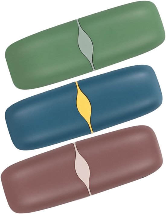 3 Stuks Mondwater beker tandpasta - plastic tandenborstelhouder Tandenborstelbekers tandenborstel etui draagbare tandenborstelhouder reizen tand beker Tandenborstelkast p.p
