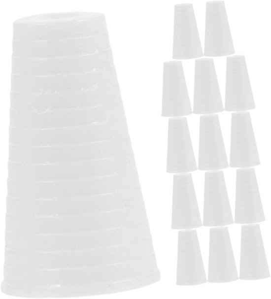 30 Stuks Witte Koord Kwastjes Voor Verticale Romeinse Jaloezieën Elegante Trekkoord Kwastjes Voor Jaloezieën