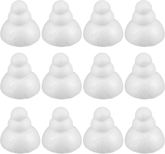 300 Stuks Half Foam Balls Polystyrene Hemispherical Craft Spheres Wit Voor DIY Kerstversiering Bruiloft Schoolkunst Creatieve Kinderprojecten