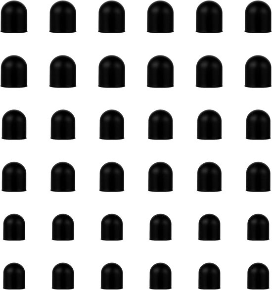 36 Stuks Vervangtips voor Rubber Stylus Pen, 6 mm, 7 mm, 8 mm, Silicone Capacitive, Universele Touchscreen Accessoires