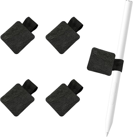 4 Pcs Self Adhesive Pen Loops, Pen Holder, Calendar, Elastic Pen Loop, Pen Holder, Notebook, Pen Holder for Notebook - ShopVlot