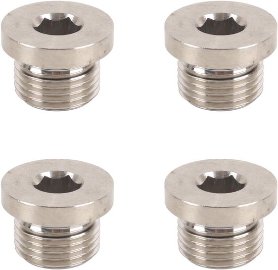 4 stuks 1/2 inch afsluitdoppen, afdichtstop, geschikt voor het afdichten van buizen