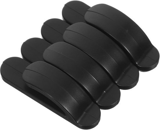 4 stuks Creatieve Auto Achterbank Haken Duurzame Zelfklevende Haken voor Sleutels Handtassen Kabels Ruimtebesparende Accessoires voor Auto Keuken Woonkamer