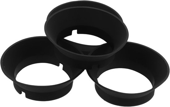 4 Stuks Delige Rubberen Koffiemolen Afdichtring Vervangende Gasket voor Elektrische Conische Molens Compatibel met Baratza Virtuoso Voorkomt Lekken Behoudt Verse Koffiearoma