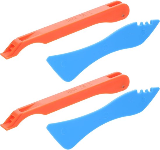 4 Stuks Delige Set Hand Foiler voor Gebrandschilderd Glas met Ergonomische Grip Koperen Folie Burnisher voor Nauwkeurige Moeiteloze Afwerking van Kleurrijke Glasprojecten