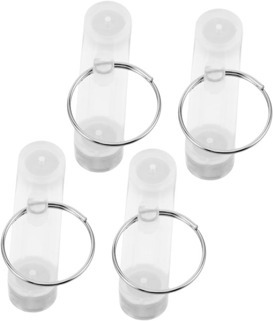 4 Stuks Feestballonaccessoires plastic ballongewichten gewichten van de afstudeerballon folie ballon gewicht ballon accessoires het gewicht van de huwelijksballon magneet