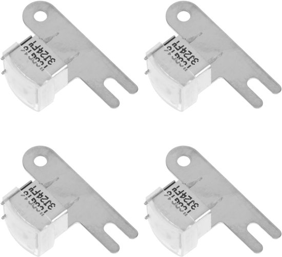 4 Stuks Kopaccessoires Magnetische Kop Vervangende Stereokop Stereo Cassetterecorderonderdeel Vervangend Audio-Recordercomponent Cassetterecorder Magnetische Kop