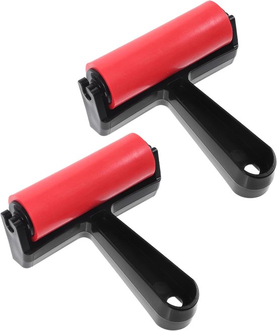 4 Stuks rol stempel gereedschap kinder pak rollen verf gereedschap gereedschappen voor het persen van diamanten verfroller voor kinderen steentjes Rolborstel Inkt