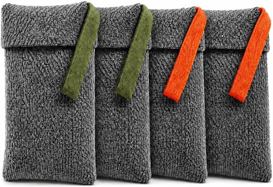 4 stuks zeepzakken voor zeepstangen met verschillende ruwheden, peelingzeepzakjes van nylon, schuimnet voor douche, huidreiniging, zeepbesparend, sneldrogend