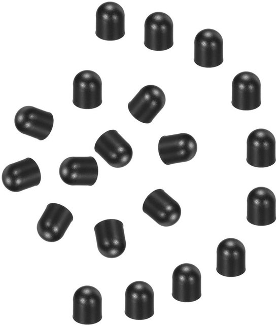 40 Stuks Capacitive Stylus Nibs - Zwarte Siliconen Tips voor Touchscreen