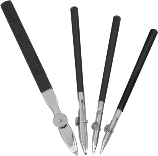 4stuks Verstelbare Kunst Ruling Pens Masking Fluid Pens Voor Tekenen Professionele Tekenhulpmiddelen Voor Technisch Teken Calligrafie Compact Draagbaar Voor Kunstenaars