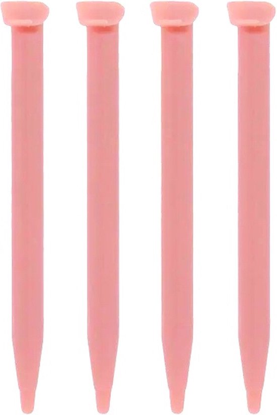 4x Stylus Pen geschikt voor Nintendo 2DS XL - Roze