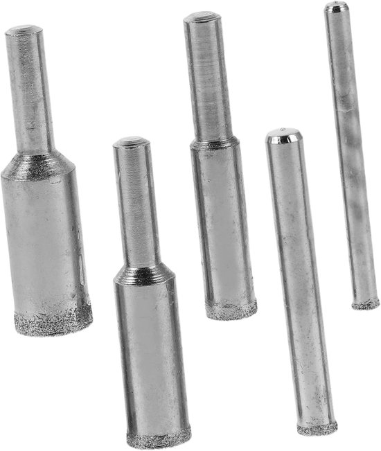 5 Stuks Delige Geslepen Diamant Bolvormige Groef Slijpbitten voor Jade Amber Bijenwas Steen Duurzaam Precisie Slijpgereedschap voor Sieraden Glasbewerking