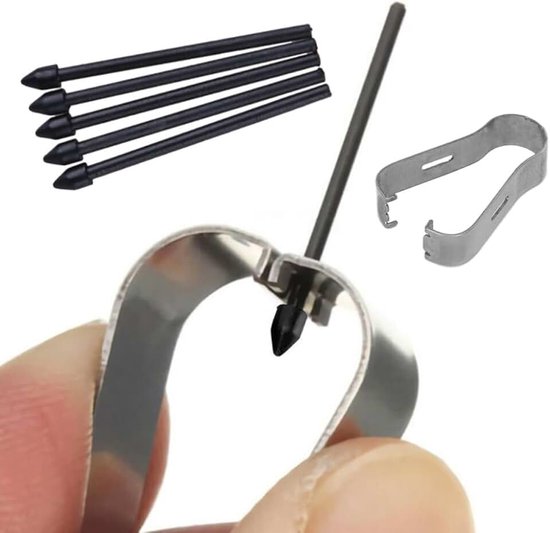 5 stuks S Pen Nibs Touch Pen Tip met pincet voor Samsung S6 S6lite S7 S7FE S7 + S8 S8 + Note10 Note20 S21Ultra S22Ultra