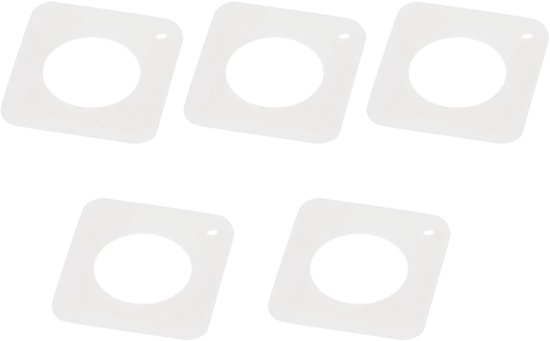 5 stuks siliconen stappenmotor trillingsdemper voor 17 motoren, 3D-printer CNC-machine schokdemperset, vermindert geluid, trillingen
