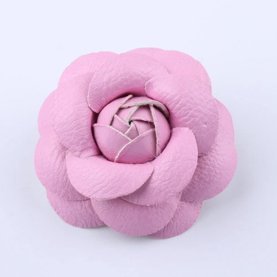 50 Stuks 6,5 cm Kunstmatige Bloemhoofden Bruiloft Woondecoratie Accessoires Kunstleer Bloemhoofden Esthetische Faux Bloemen Decor Ambachten, Roze