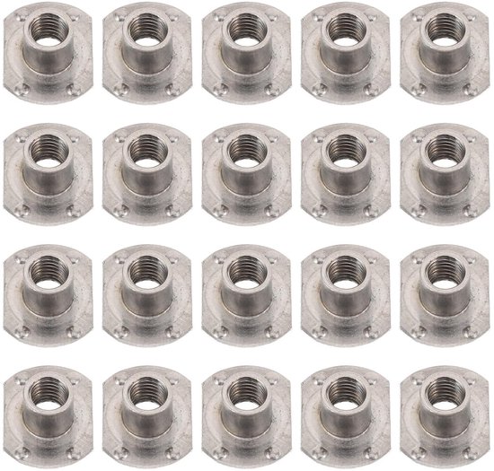 50 Stuks Cold Forged Carbon Steel Sterke Lasmoer voor Machinebevestiging tegen Spanning Impact Eenvoudige Installatie Geschikt voor Reparaties