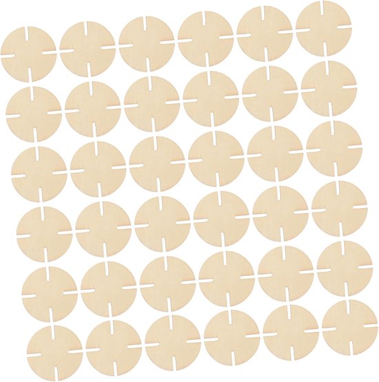 50 Stuks Lege Puzzelstukjes Voor Blokkenmarkers Cadeau Voor Familie En Vrienden