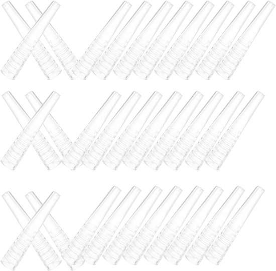 50 Stuks Pincethoes voor Wimperextensions Beschermende Doppen voor Precisiepincet Lichtgewicht Compact Beschermt tegen Beschadigingen Verwondingen Essentieel voor Beautytools