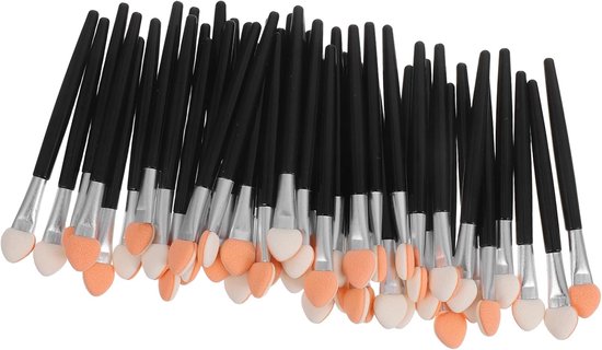 50 Stuks Schilder Sponsen met Precieze Ink Blending Applicators voor Scrapbooking Verf Kleine Sponsborstels voor Gedetailleerd Kleurmengen Soepele Overgangen Bij Knutselprojecten