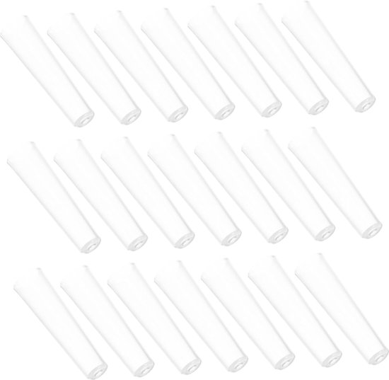 50 Stuks Transparante Plastic Potloodkappen met Precieze Pasvorm Beschermers voor Potloodpunten Wenkbrauwpotloden Draagbare Potloodverlengers voor School Kantoor Tekenen