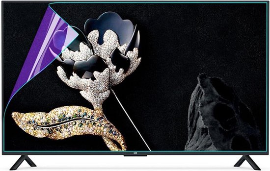 55-inch tv-schermbeschermer, anti-blauw licht anti-reflectie tv-beschermfilm, vermindering van straling Bescherm ogen voor LCD LED OLED QLED 4K HDTV-schermen