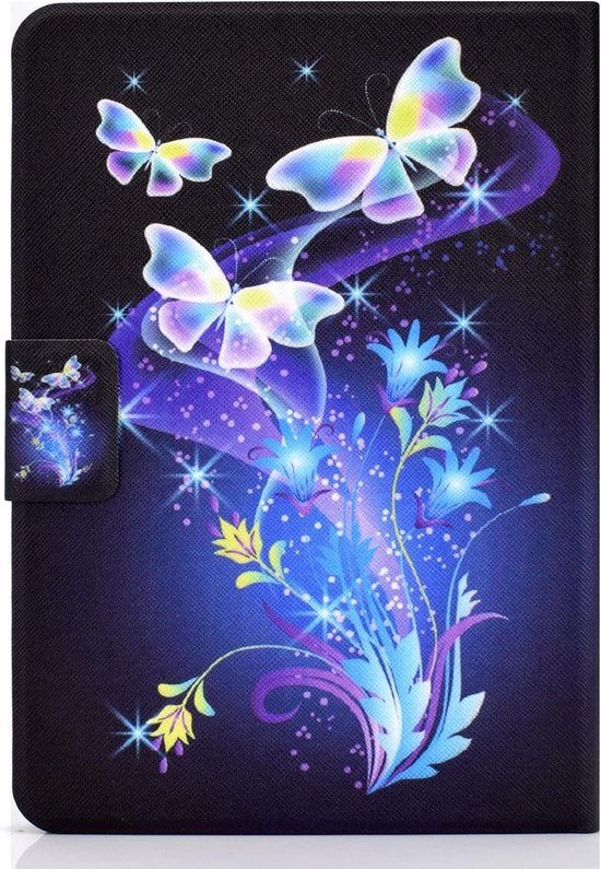 6-8 inch Kindle Paperwhite Hoesje - Licht Shell Cover met Auto Wake/Slaap - Vlinderpatroon - 11e Generatie 2021 E-Reader van Jasell.