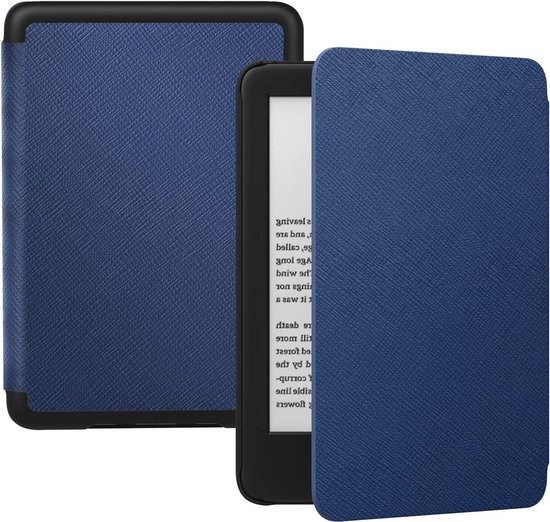 6" ALL-New Kindle Light Shell Cover with Auto Wake-Sleep for Kindle 11 2022 E-Reader - Indigo Color van MoKo