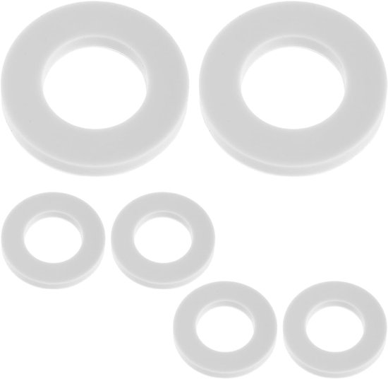 6 Stuks Silicone Cooler Drain Plug Gasket Lekvrije Siliconen Pakking voor Koeler Aftapplug Vervanging Compatibel met Commerciële Koelers Cold Closet Inner Geschikt voor Camping