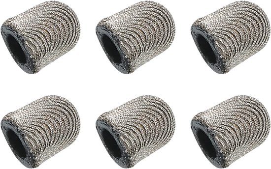 6 stuks stylus penpunten geleidend netvezel capacitief touchscreen pennen tip universele vervanging 5,5 mm