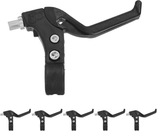 6 Stuks Universele Kinderfiets Remhendels Aluminium Fietsremgrepen voor Stuur Snelle Installatie Nauwkeurige Remprestaties Vervangingsset voor Racefietsen