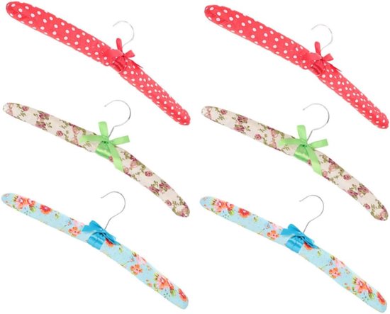 6stuks Houten Kledinghangers Met Stofbekleding Antislip Duurzaam Traceless Voor Jurken Sweaters Diverse Kledingstukken Voor Thuis Studentenhuizen