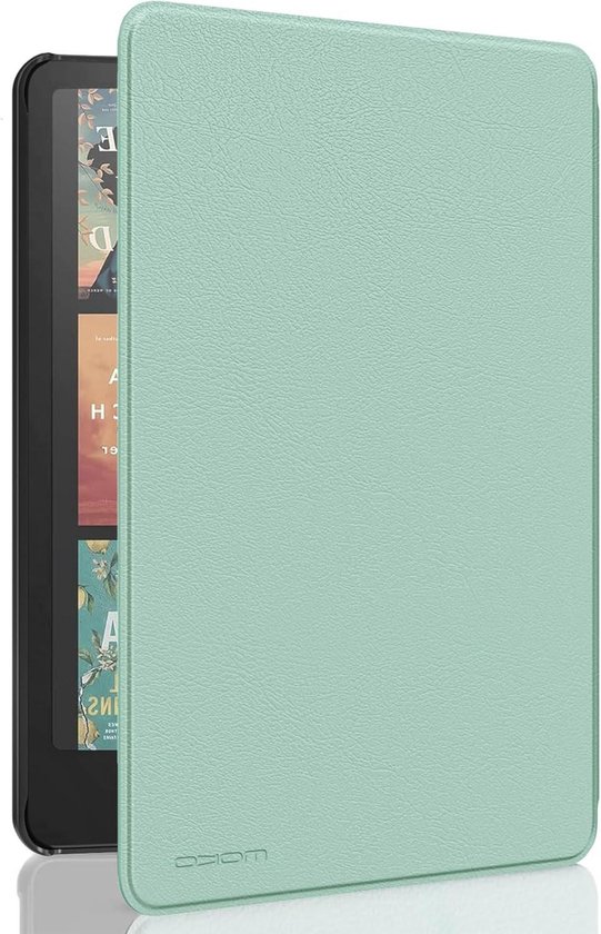 7 inch E-reader Hoesje voor All-new Kindle Paperwhite en Kindle Colorsoft Signature - Lichtgewicht cover met Automatische Wake/Sleep - Groen - Beschermhoes met Stijlvol Design.