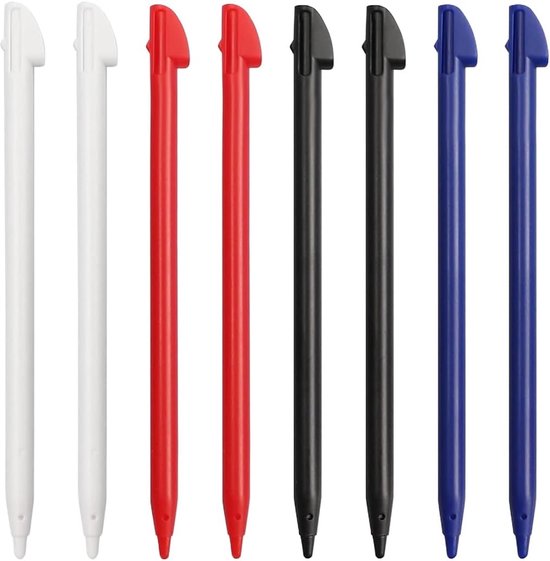 8 stuks 4 kleuren Stylus Pen Touch Screen voor NDS Lite DSL NDSL Style 1