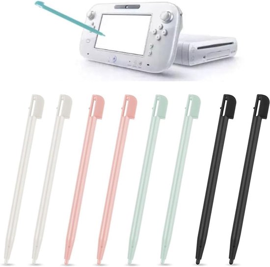 8 stuks 4 kleuren stylus pen touch screen voor NDS Lite DSL NDSL