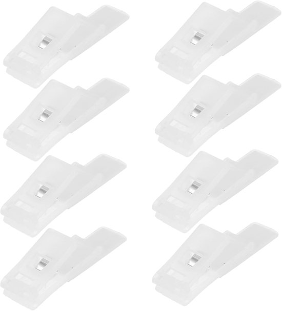 8 Stuks Delige Zelfklevende Keukenglovenhouder Clips Waterbestendig Plastic Multifunctionele Keukengerei Ophanghaken Compacte Boorvrije Montage voor Kleine Keukens