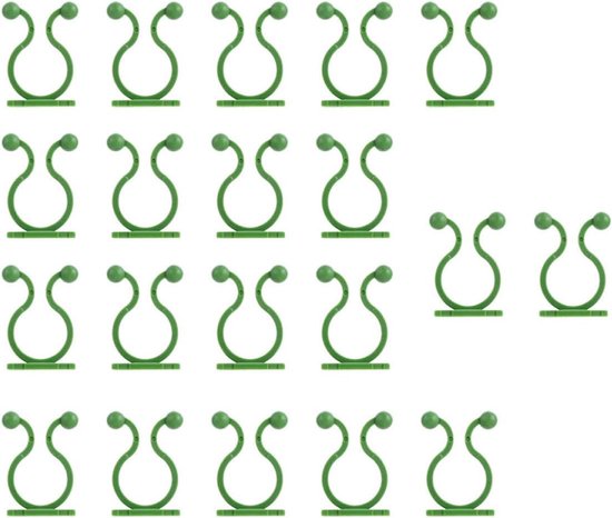 80stuks Klimplant Muurclips Zelfklevende Plant Fixators Voor Vines Stengels Geschikt Voor Tegel Marmer Roestvrij Ruimtebesparende Plantensteun