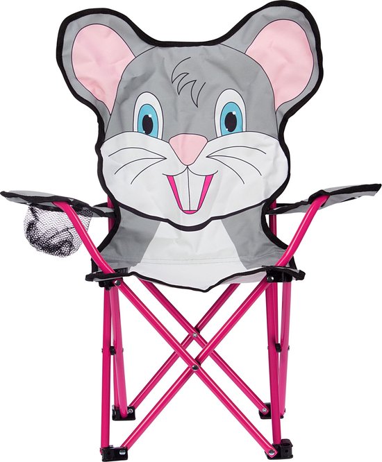 Abbey Vouwstoel Junior - Funny Friends - Grijs van Abbey