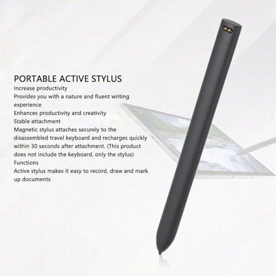 Actieve pen voor 7320 tablet met magnetische tip - Optimaliseer je schrijfervaring