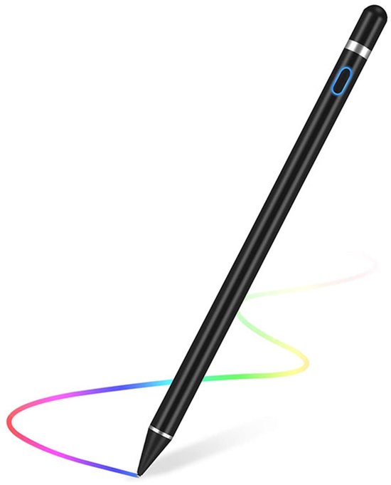 Active Stylus Pen - Oplaadbare touch pen voor tablet en telefoon - Styluspennen - Zwart van Tech2Tech