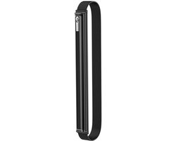 aladdien - Apple Pencil Hoesje - PU-Lederen Etui - Zwart - Voor Apple Pencil 1/2e Generatie - Geschikt voor 9.7"-12.9" Tablet