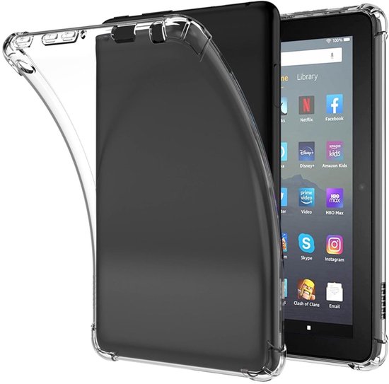 Allecto - Clear Case - 6 Inch Kindle 11e Generatie 2022 - Ultra Dun en Lichtgewicht - Transparante Hoes - Bescherming en Stijl - Geschikt voor E-Re... van Merkloos