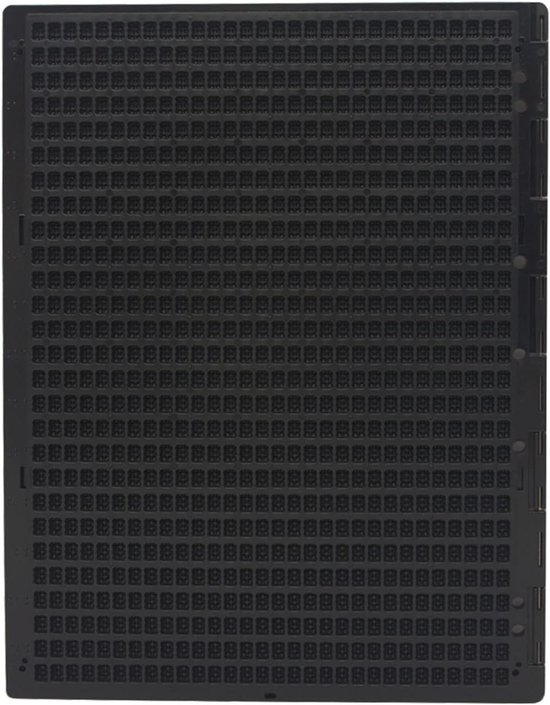 Allecto plus - Draagbare Braille Schrijfleisteen en Stylus - Plastic - Braille Leren Tool - 27 Lijnen x 30 Cellen - Geschikt voor Braille Schrijven