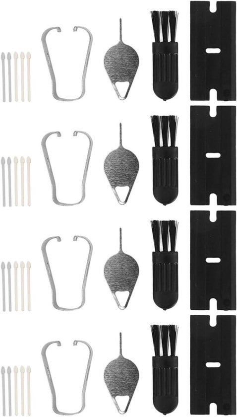 Allecto Plus - Vervangende Stylus Tips voor Tab S9 Set van 4 Stylus