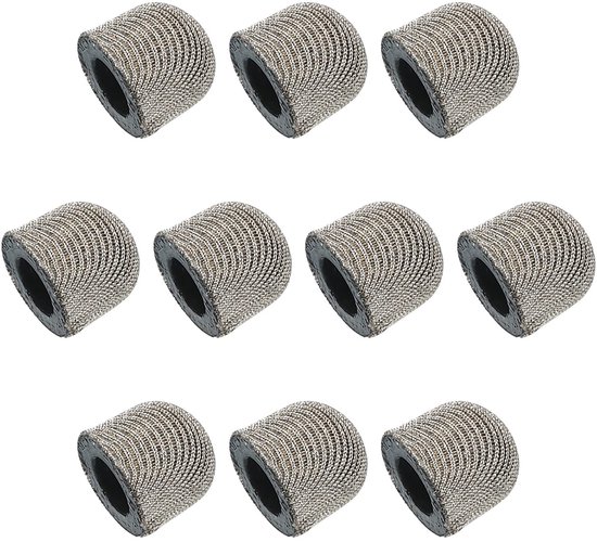 Allecto - Stylus Penpunten - Universele Vervanging - 12 Stuks - Geleidend Netvezel - Geschikt voor Touchscreen - 7 mm