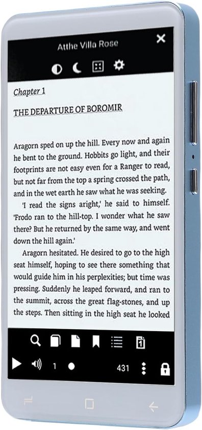 Android E-reader - Digitale Lezer - Boeken Lezen - HD Display Nachtmodus - 5 Inch - Zwart
